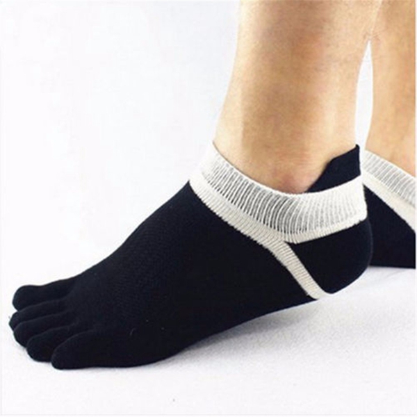 1-Pair-Of-Mens-Cotton-Toe-Socks-Five-Finger-Sports-Outdoor-Work-Cotton-Colours-1037530