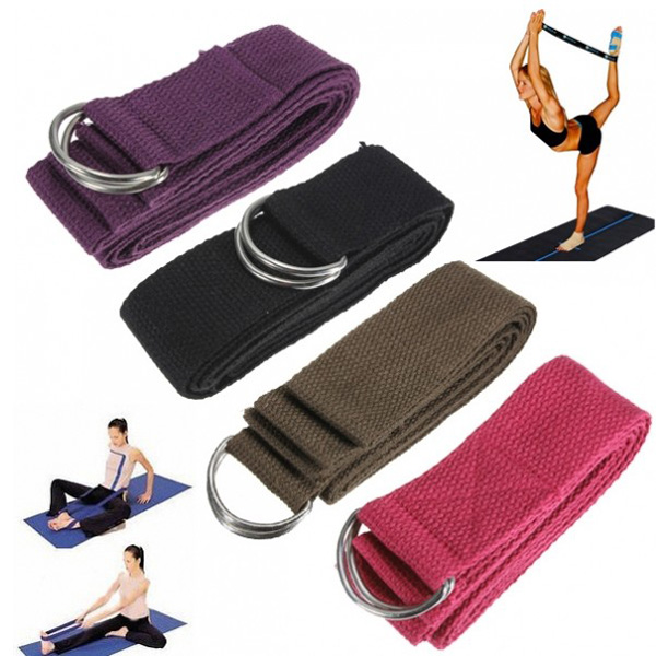 6FT-Yoga-Stretch-Strap-D-Ring-Belt-Fitness-Training-Strap-Belt-983214