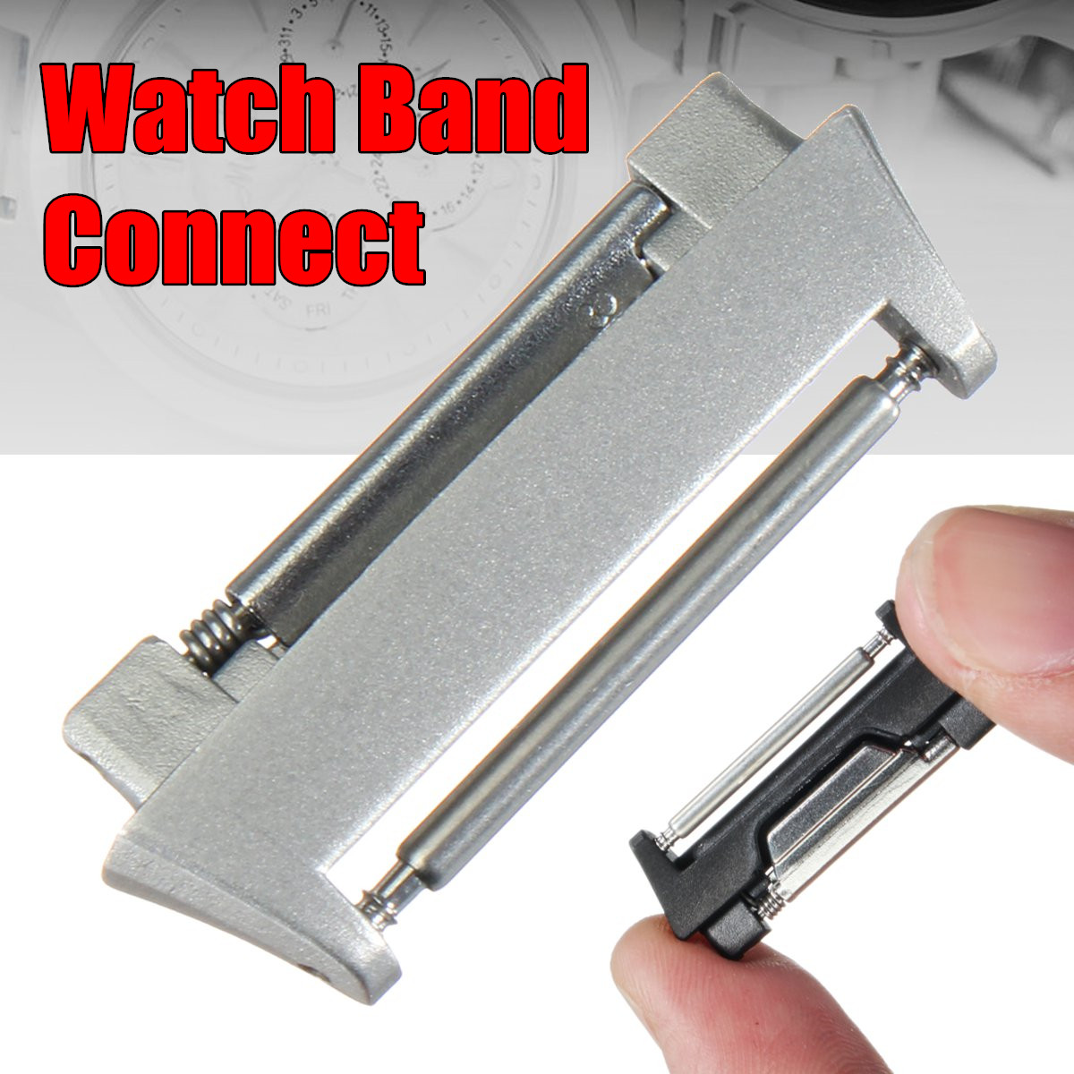 1Pcs-Stainless-Steel-Watch-Band-Connect-for-Fitbit-Ionic-Smart-Watch-1238868