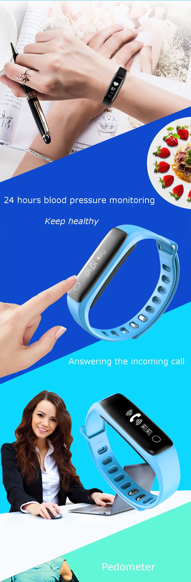 Bluetooth-43-Smart-Band-IP67-IOS-Android-MIUI-Heart-Rate-Blood-Pressure-Pedometer-Remote-Camera-1157229