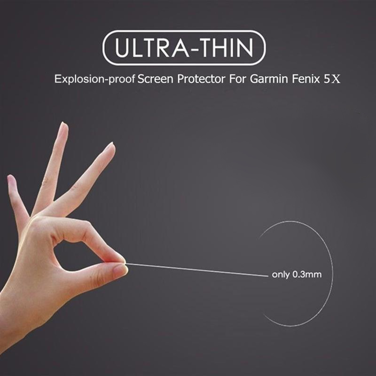 Explosion-proof-Soft-Film-Anti-fingerprint-Screen-Protector-for-Garmin-Fenix-5XFenix-3-1259794