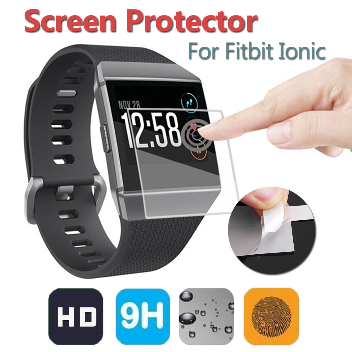 HD-Watch-Screen-Protector-Protective-Water-Film-Anti-scratch-For-Fitbit-Ionic-1206759