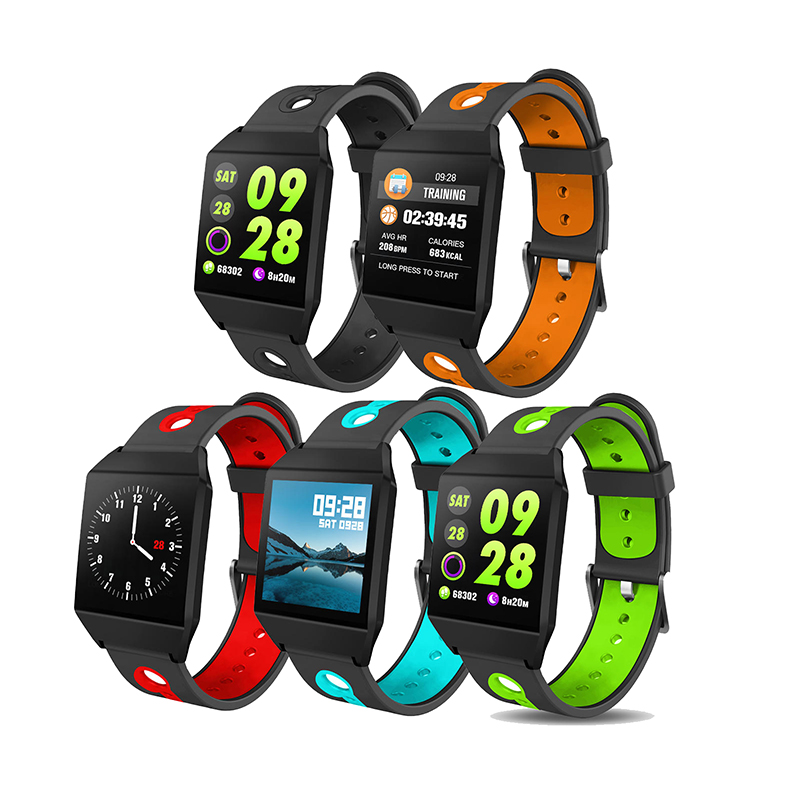 KALOAD-Silicone-Watch-Bracelet-Wristband-Band-Watch-Strap-For-XANES-W1-Smart-Watch-1375540