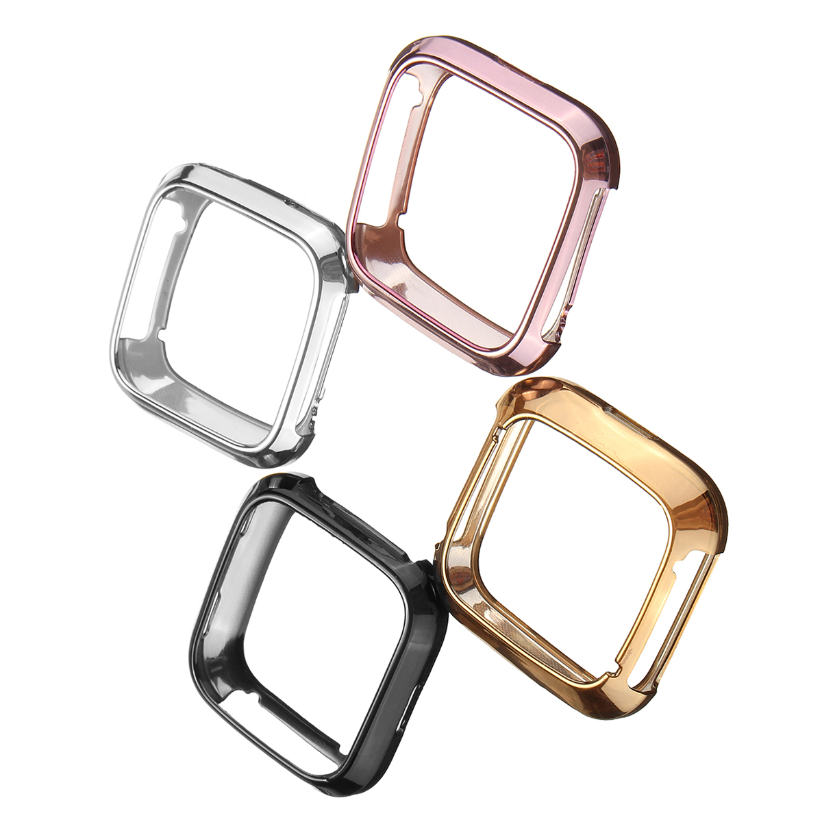TPU-Shell-Case-Screen-Protector-Frame-Cover-Smart-Watch-Cover-For-Fitbit-Versa-Silicone-Protective-1349483