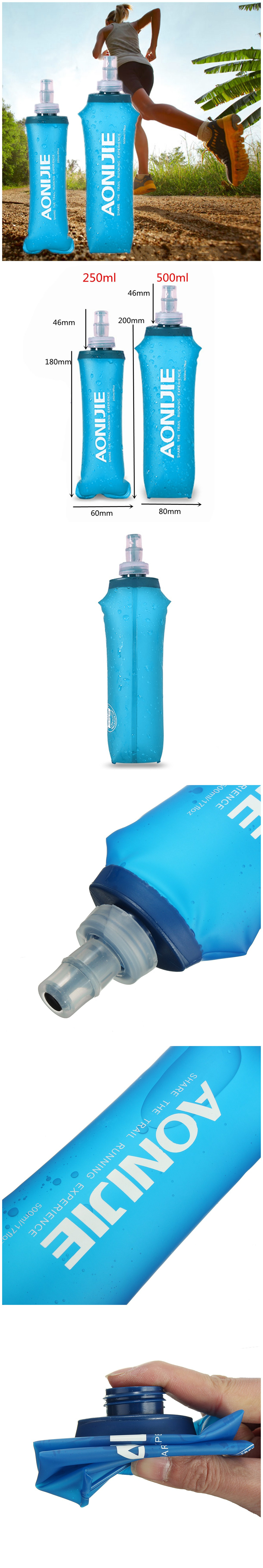 AONIJIE-250ml-500ml-Foldable-TPU-Water-Bottle-Soft-Drinking-Kettle-Outdoor-Sports-Running-1129003