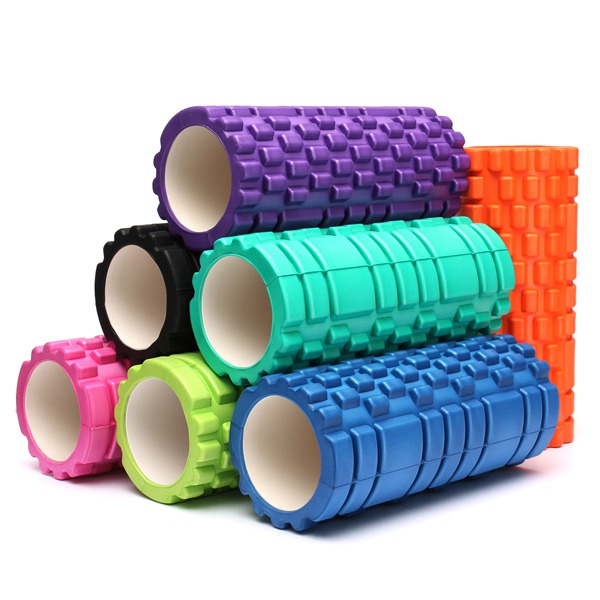 33x14cm-EVA-Yoga-Gym-Pilates-Foam-Roller-Massage-Trigger-Point-939585