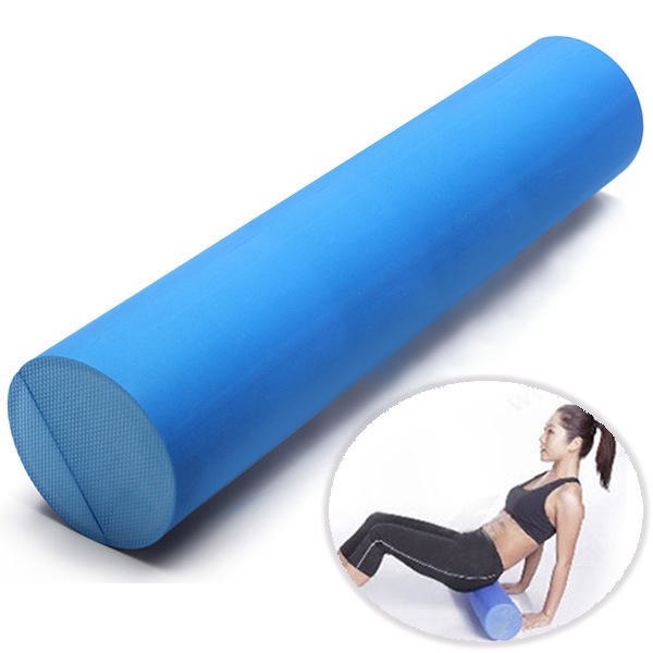 60x15cm-EVA-Yoga-Gym-Pilates-Fitness-Foam-Roller-Home-Gym-Massage-Band-931740