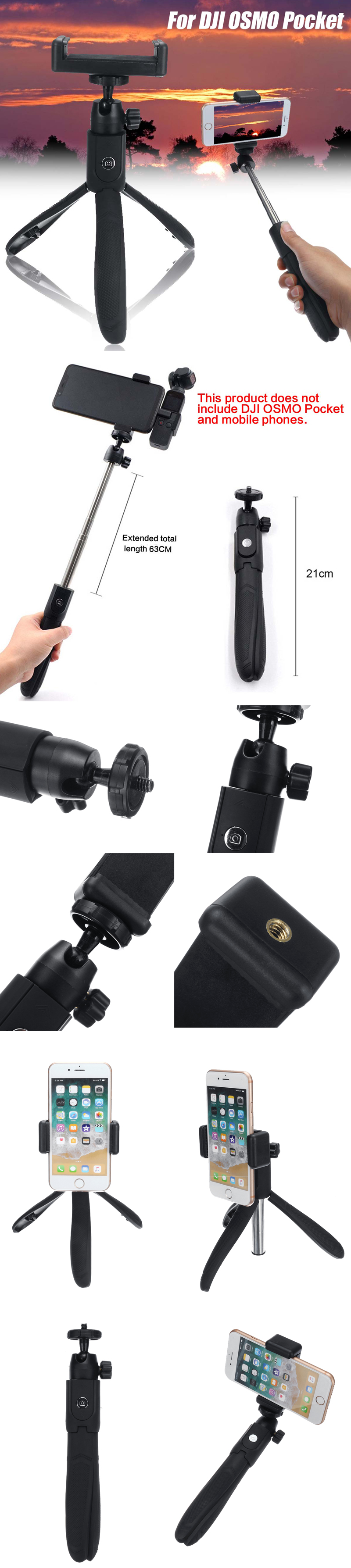 bluetooth-Selfie-Stick-For-DJI-OSMO-Pocket-Phone-Holder-Gimbal-Stabilizer-Outdoor-Hunting-Accessorie-1423742