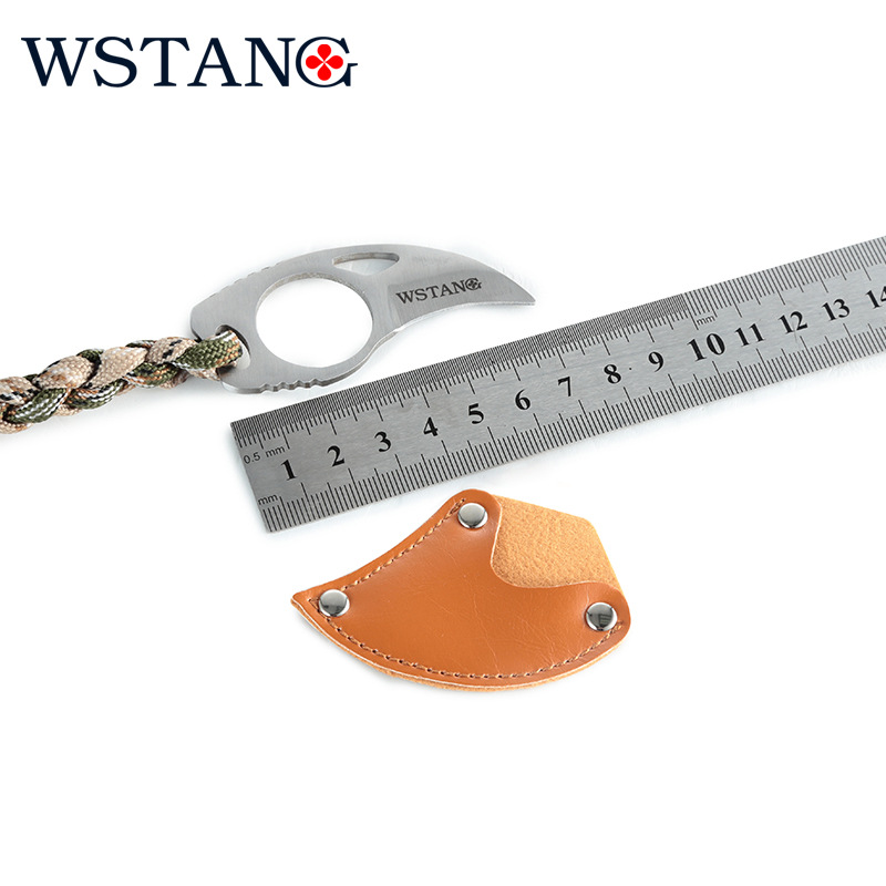 WSTANG-Hunting-Tactical-Army-Knife-Wilderness-Survival-Mini-Pocket-Swiss-with-Leather-Sheath-1204556