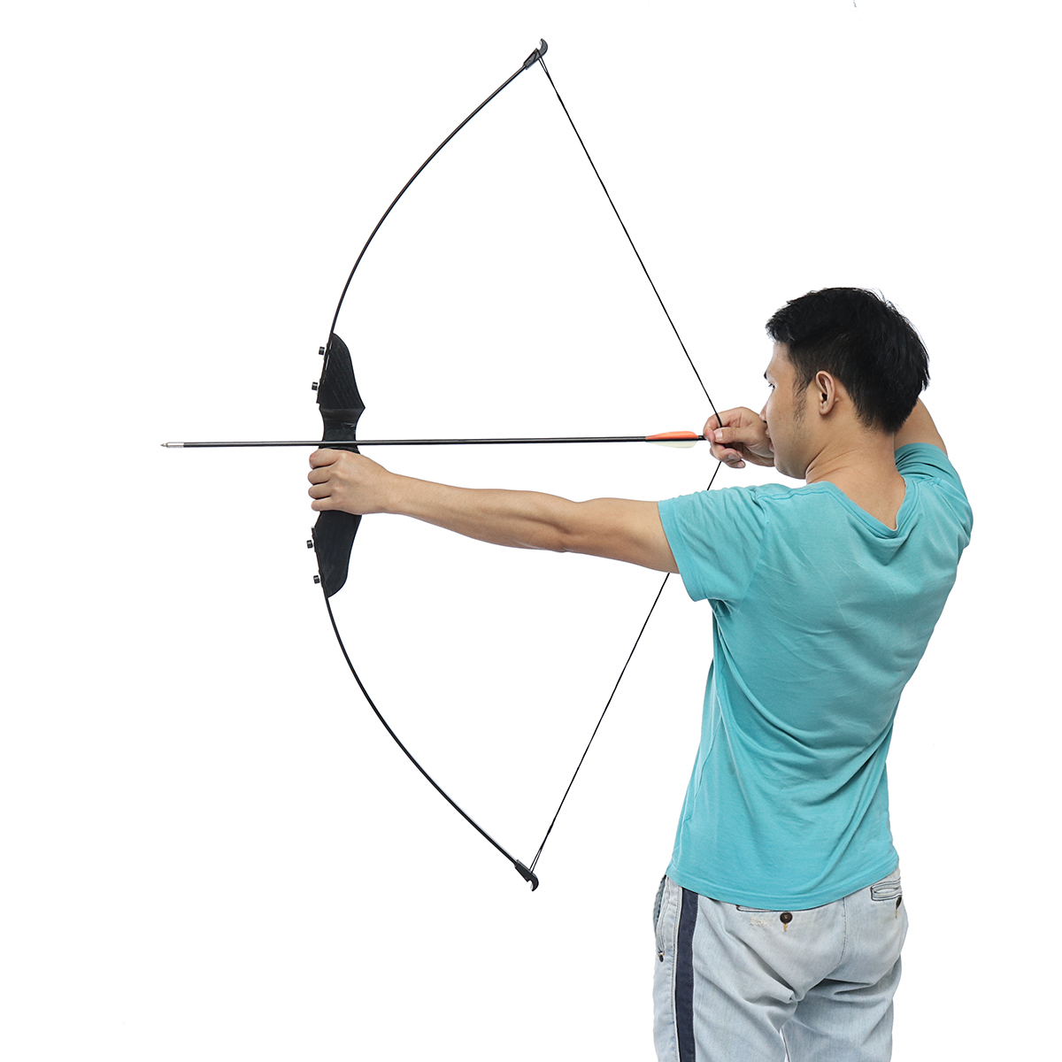 12Pcs-31quot-Fiberglass-Archery-Hunting-Arrows-Rubber-Feather-For-Compound-Bow-Recurve-Bow-Target-Sp-1337253