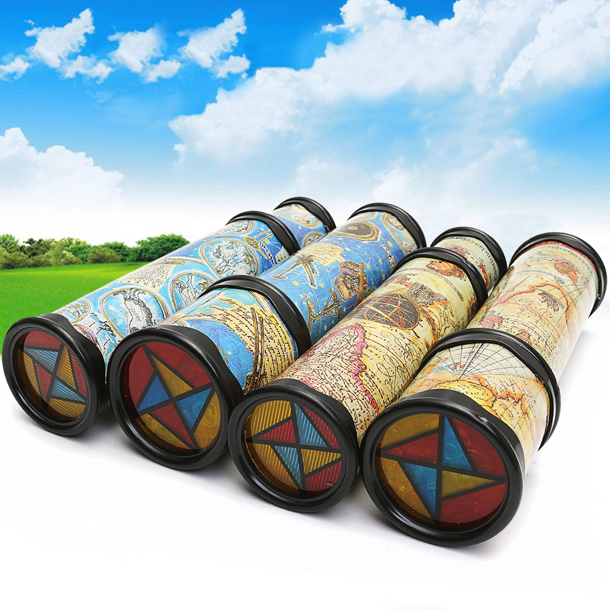 2030cm-Blue-Yellow-Magical-Rotate-Kaleidoscope-Toy-Extended-Rotation-Fancy-Colored-World-Kids-Toy-1258764