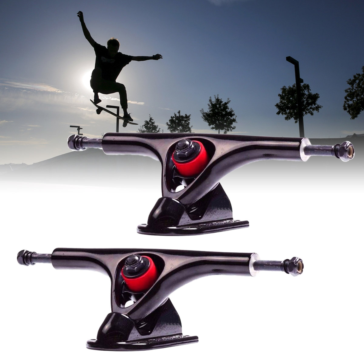 1-Pair-180mm-7-43-Degree-Longboard-Trucks-Electric-Skateboard-Hanger-Parts-1404807