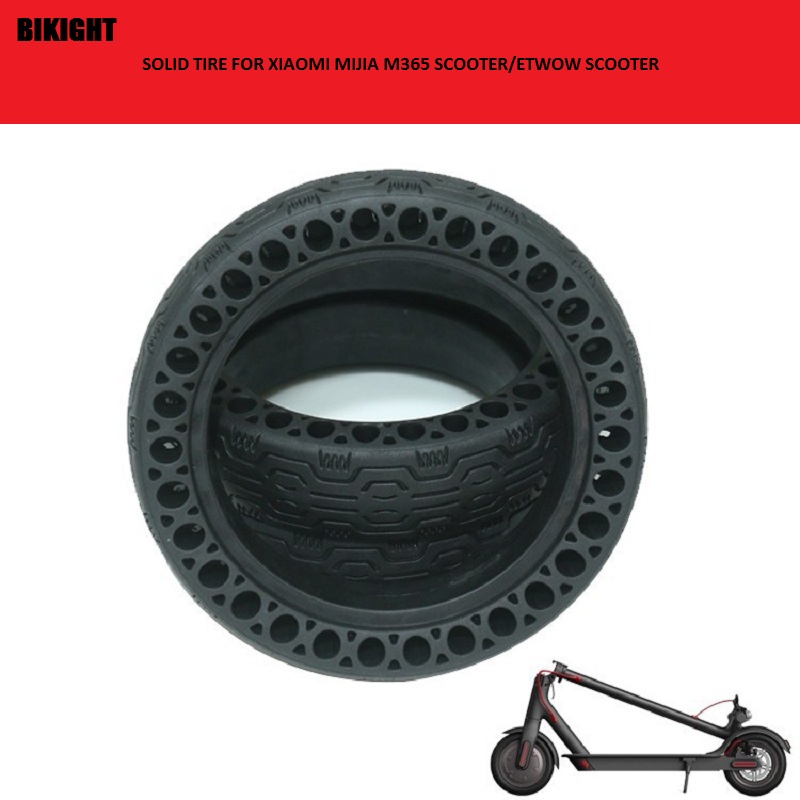 BIKIGHT-8-122-Honeycomb-Pattern-Solid-No-Need-To-Inflate-Tire-For-Xiaomi-Mijia-M365-Electric-Scooter-1431379