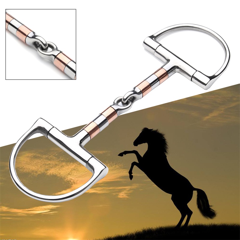 5in-BT0401-Stainless-Steel-D-Ring-Horse-Snaffle-Bit-Loose-Ring-Bit-Horse-Equipment-1246587