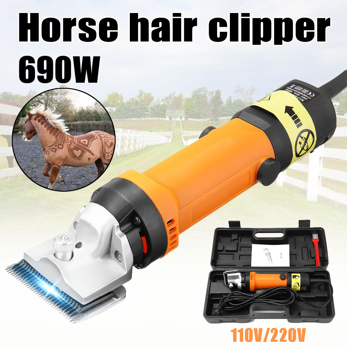 690W-Professional-Electric-Animal-Hair-Clipper-Heavy-Duty-Horse-Dog-Pet-Shearing-1337123