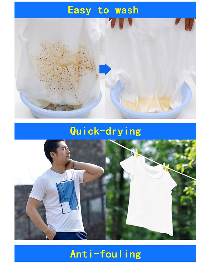 BEVERRY-Men-Short-Sleeve-Creative-Hydrophobic-Waterproof-Breathable-Anti--fouling-Thin-T-shirt-1153020