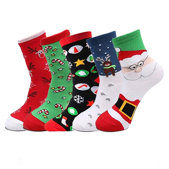 5-Pairs-Of-Socks-Christmas-Crew-Theme-Socks-Sports-Fitness-Slimming-Outdoor-Sock-Warm-Breathable-Soc-1462689