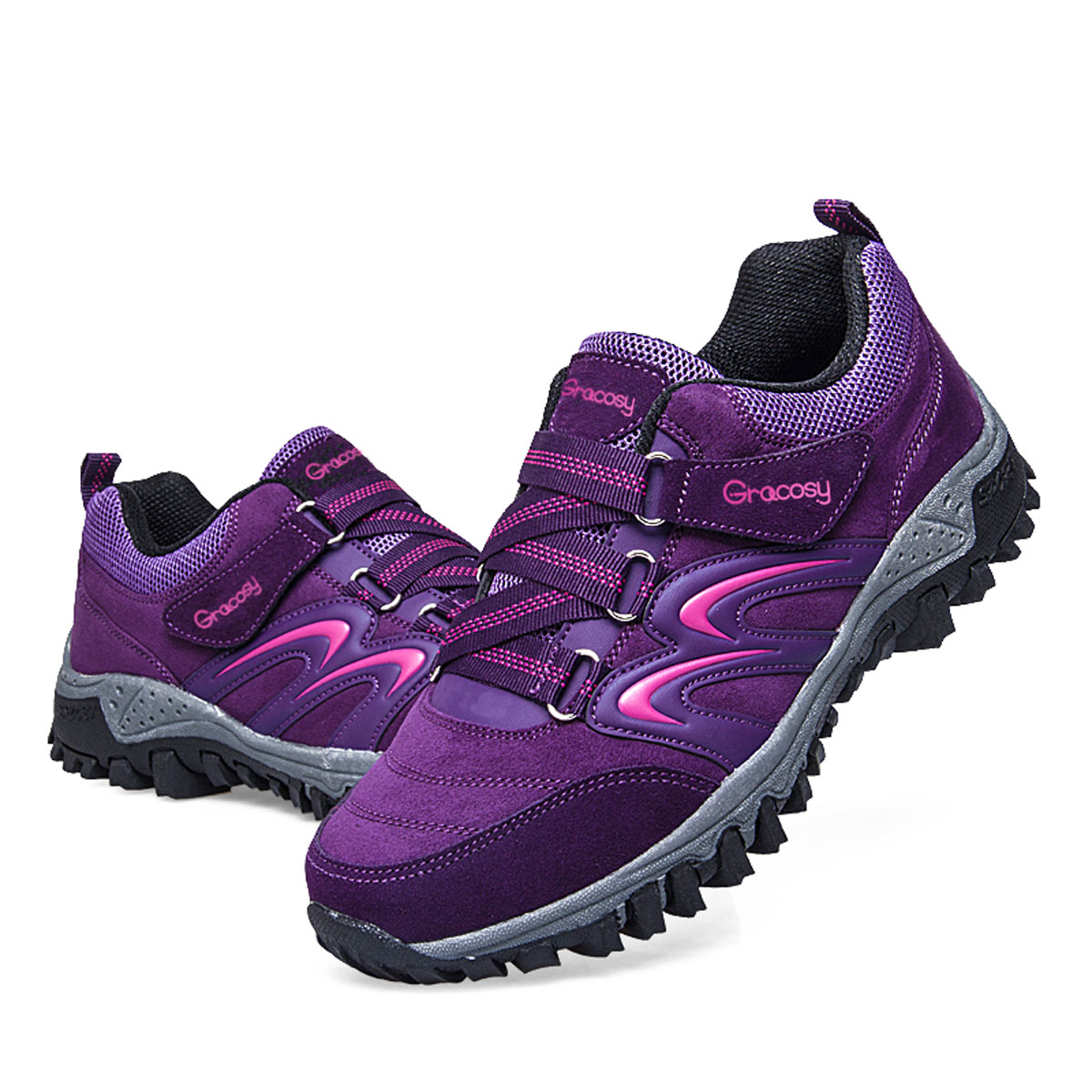 Gracosy--Breathable--Waterproof--Anti-slip-Rubber-Outsole-Outdoor-Camping-Hiking-Casual-Shoes-1262289