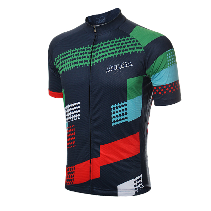 Unisex-Summer-Cycling-Short-Sleeve-Bicycle-Jersey-Polyester-Material-Breathable-Wicking-Quick-Dry-1075345