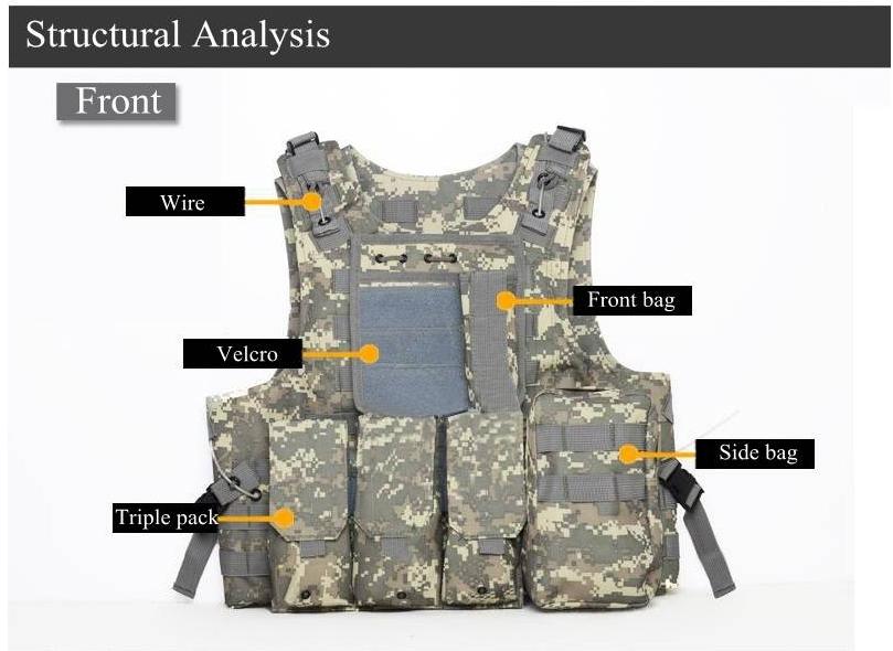 Amphibious-Forces-Camouflage-Combat-Vest-Multi-Pockets-Fishing-Tactical-CS-Outdoor-1131749