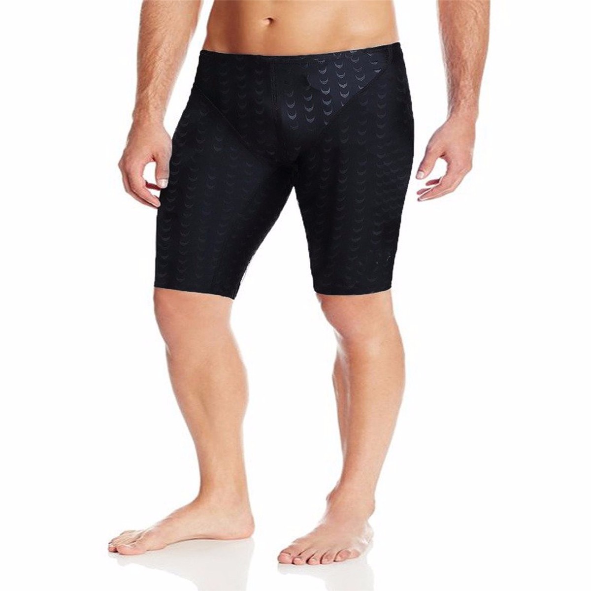 Fina-Approved-Men-Shark-Skin-Racing-Training-Swimming-Trunks-Jammer-932530