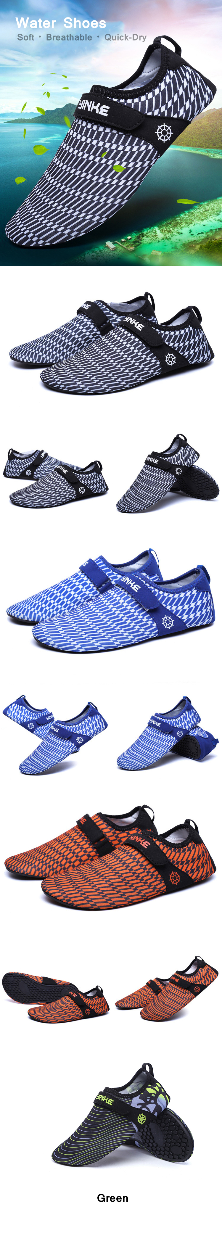Men-Quick-dry-Breathable-Swim-Snorkeling-Beach-Shoes-Barefoot-Slip-on-Walking-Hiking-Shoes-1340316