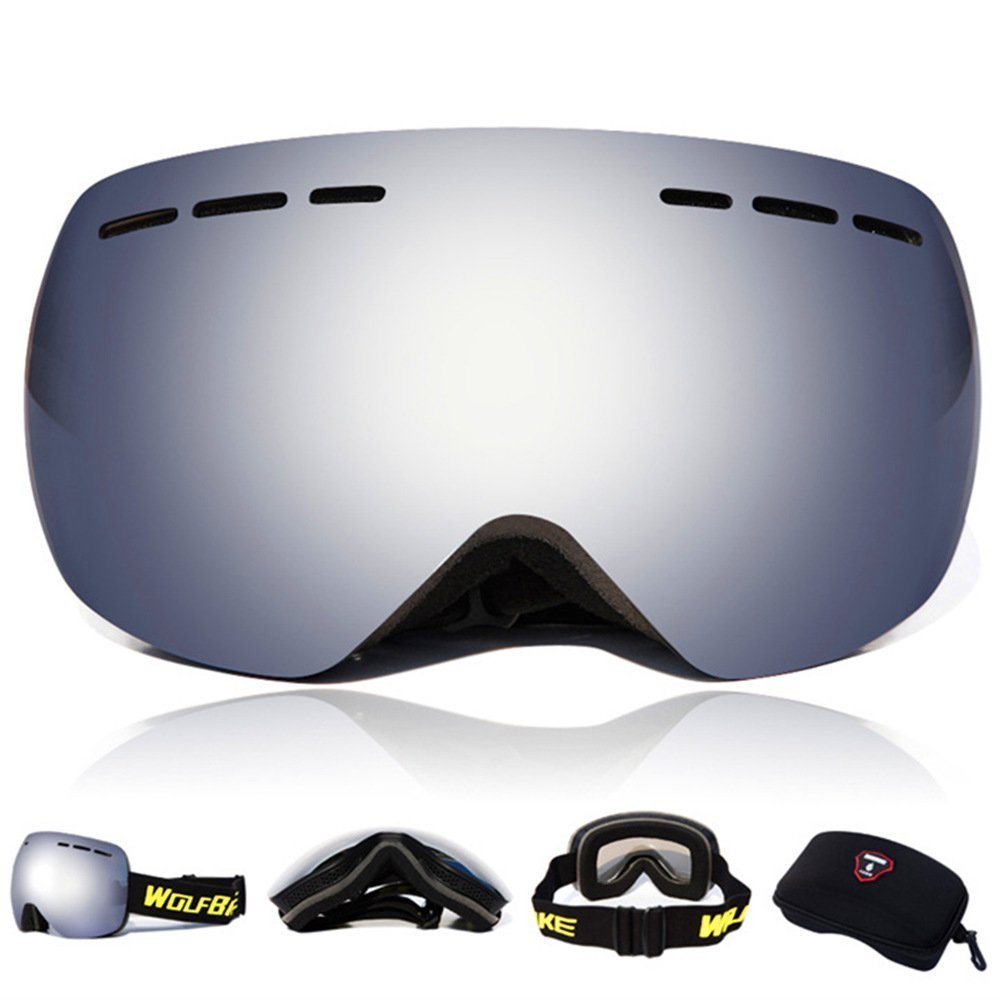 WOLFBIKE-Double-UV400-Anti-Fog-Windproof-Ski-Goggles--Snowboard-Skiing-Glasses-1198620