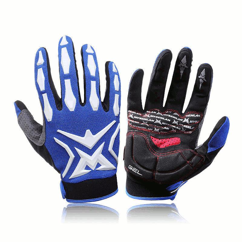 Outdoor-Adult-Kids-Cycling-Bike-GEL-Shockproof-Sport-Full-Finger-Ski-Gloves-1217420