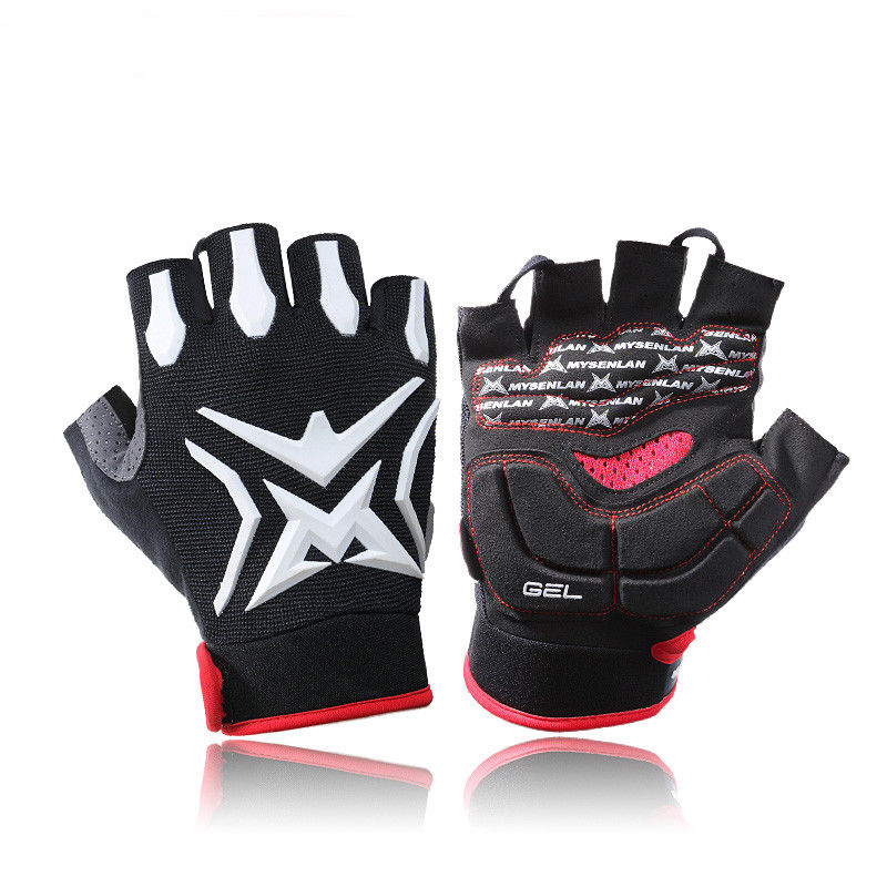 Outdoor-Adult-Kids-Cycling-Bike-GEL-Shockproof-Sport-Half-Finger-Ski-Gloves-1216996