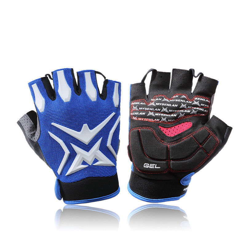 Outdoor-Adult-Kids-Cycling-Bike-GEL-Shockproof-Sport-Half-Finger-Ski-Gloves-1216996