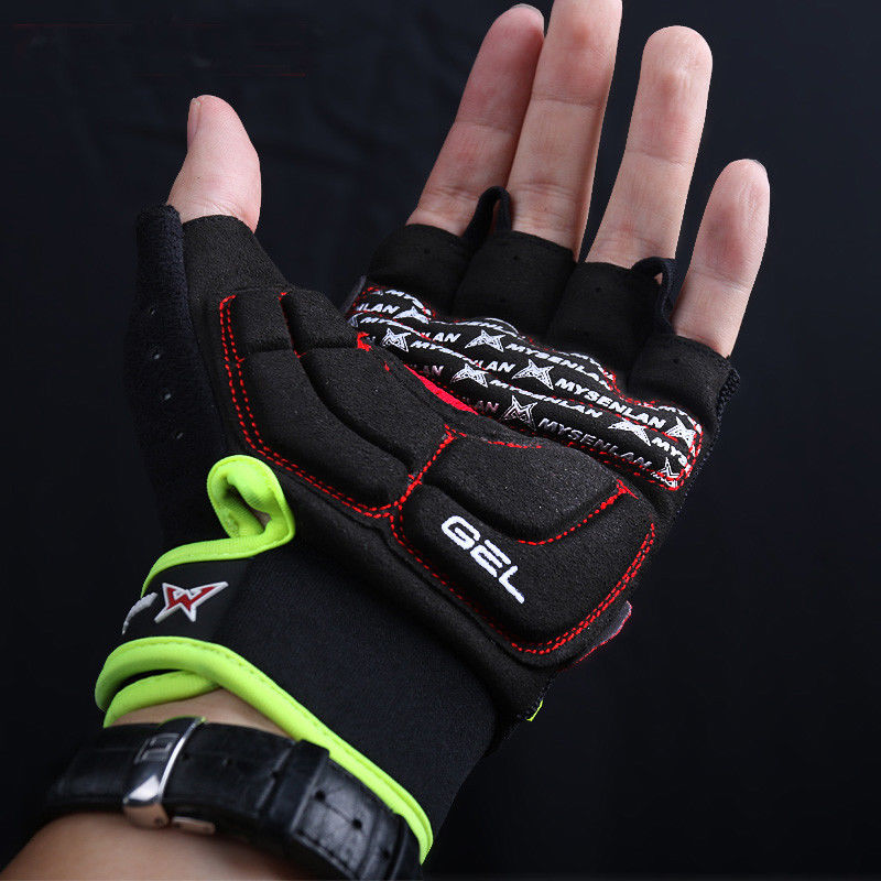 Outdoor-Adult-Kids-Cycling-Bike-GEL-Shockproof-Sport-Half-Finger-Ski-Gloves-1216996