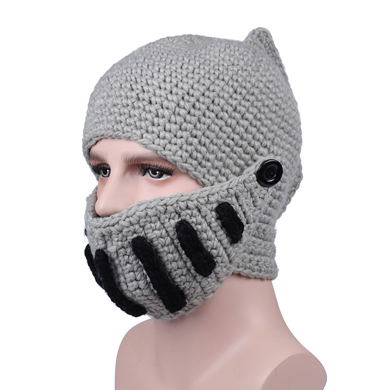 Outdoor-Cycling-Rome-Knight-Knitting-Hat-Winter-Ski-Mask-Cap-Manual-Knitting-Men-Hats-1218053