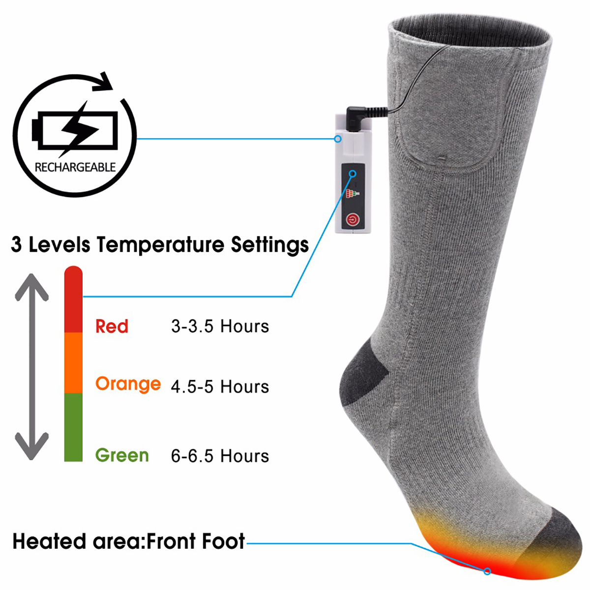 Cotton-Electric-Rechargeable-Battery-Heated-Socks-Winter-Cycling-Ski-Warmer-Feet-Socks-1416499