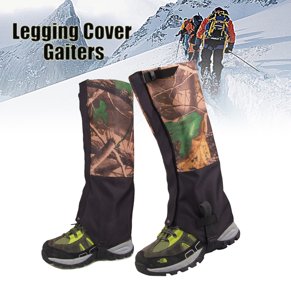 1-Pair-Camouflage-Waterproof-Outdoor-Climbing-Hiking-Snow-Gaiters-Leg-Cover-Boot-Legging-Wrap-1194858