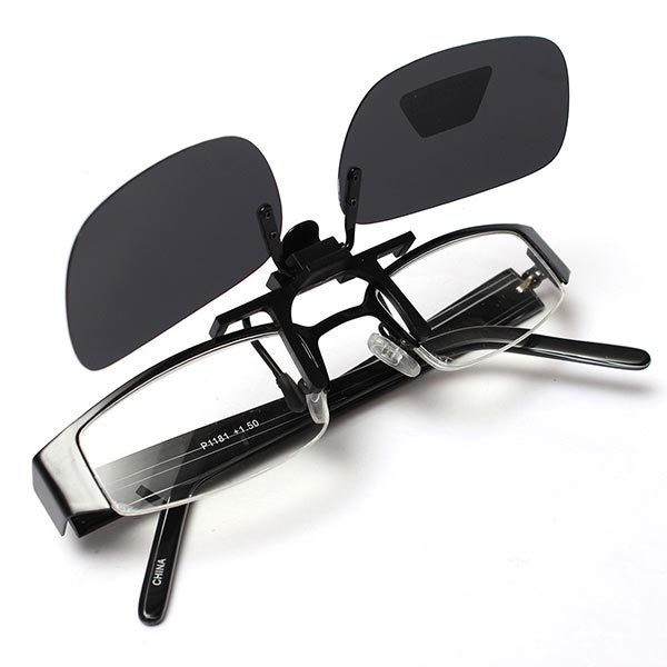 Polarized--Clip-On-Sunglasses-Glasses-Lens-925402