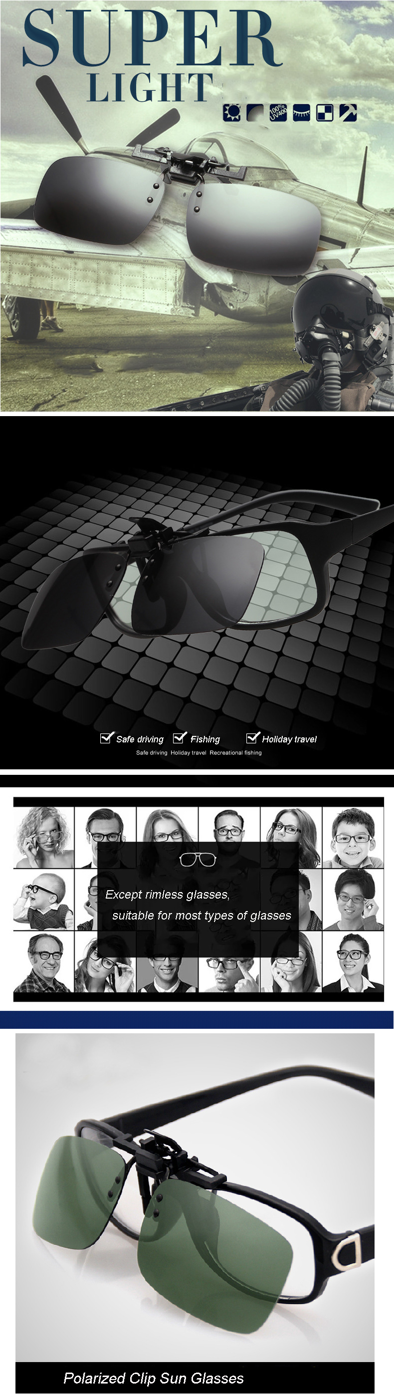 Polarized-Clip-On-Sun-Glassess-Glasses-Lens-Unisex-Night-Vision-Lens-995931