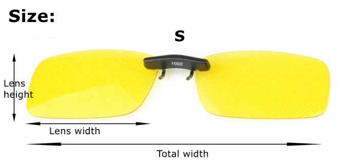 Polarized-Clip-On-Sun-Glassess-Night-Vision-Clip-Driver-Glasses-Lens-961131