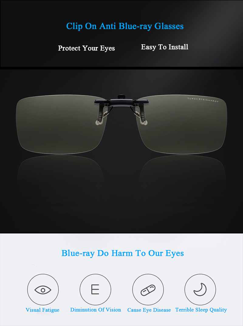XIAOMI-TS-Clip-On-Sunglasses-Anti-Blue-ray-Glasses-Eyes-Protection-110deg-Rotary-For-Computers-Phone-1301092