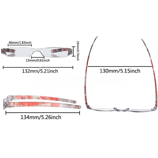 Rimless-Reading-Glasses-Presbyopic-Glasses-Lens-Multi-Diopter-With-Case-918907