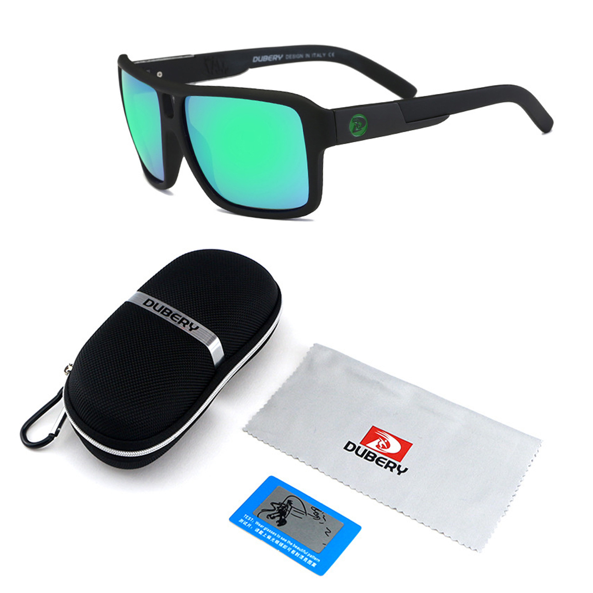 DUBERY-D008-Polarized-Sunglasses-Square-Sport-Driving-Helm-Sun-Glasses-Eyewear-1422155