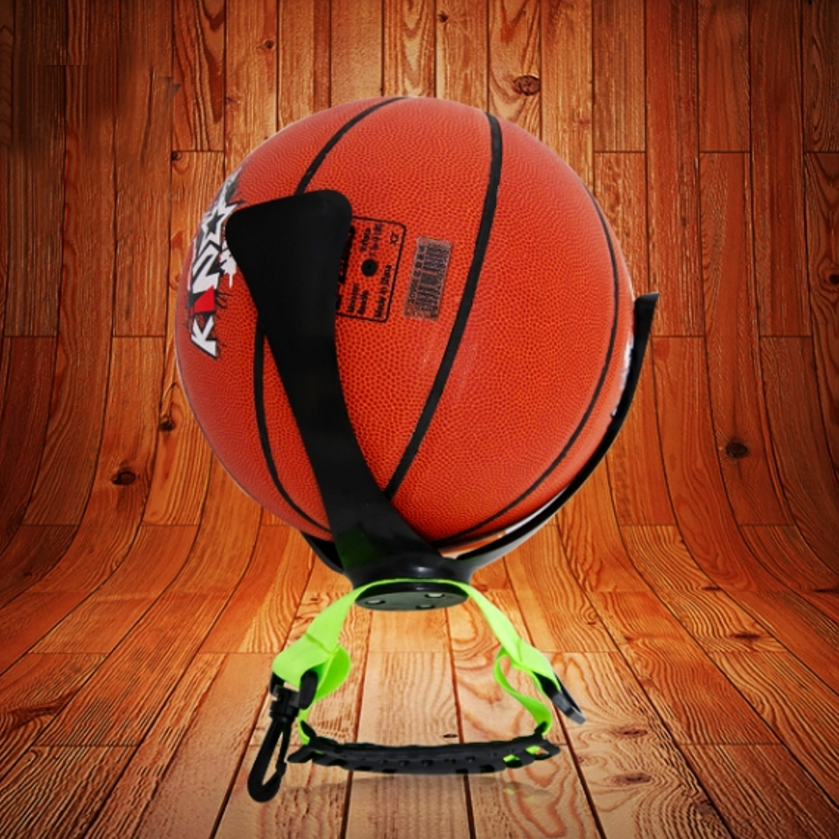 Basketball-Claw-Rack-Football-Holder-Wall-Mount-Display-Case-Organizer-1248693