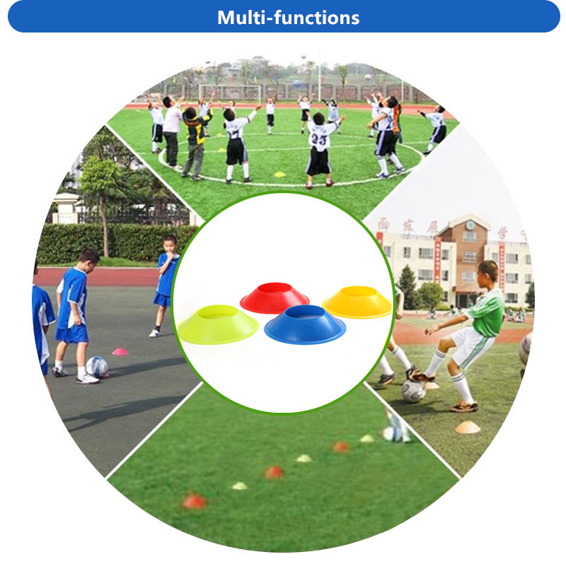 4cm20cm-Football-Training-Accessories-Marker-Discs-PE-Material-Flexible-Soccer-Obstacle-Cone-Mark-1083144