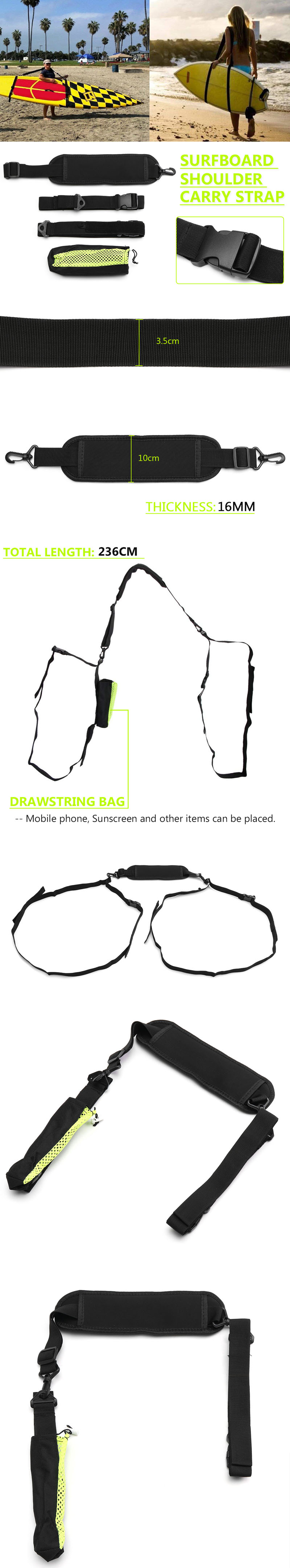 236cm-SUP-Surfboard-Shoulder-Strap-Stand-Up-Paddle-Board-Carrier-Sling-Strap-1445193