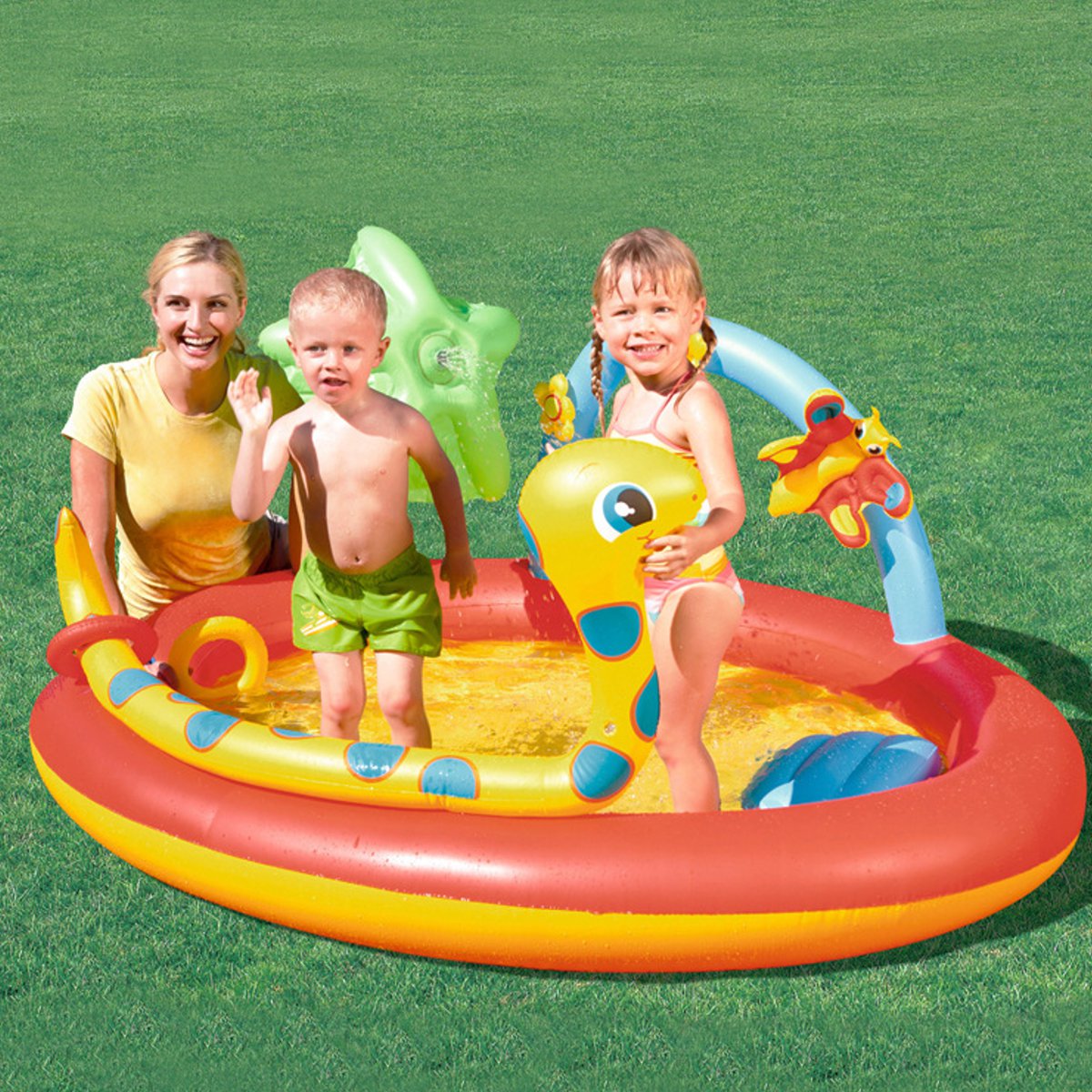 192x150x88cm-PVC-Inflatable-Swimming-Pool-Children-Kids-Outdoor-Safe-Water-Play-1245831