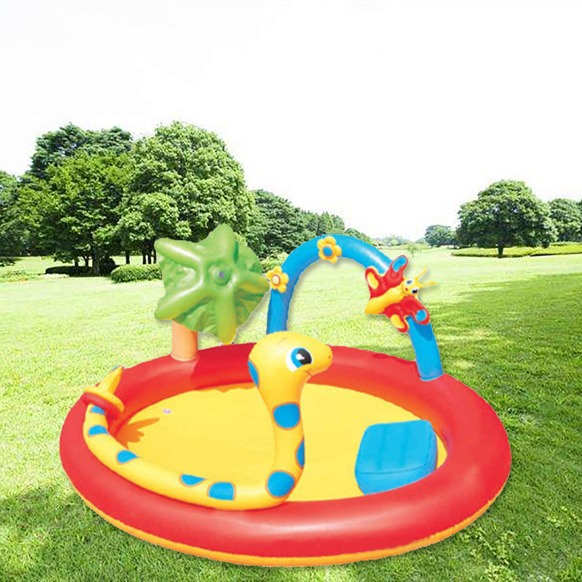 192x150x88cm-PVC-Inflatable-Swimming-Pool-Children-Kids-Outdoor-Safe-Water-Play-1245831