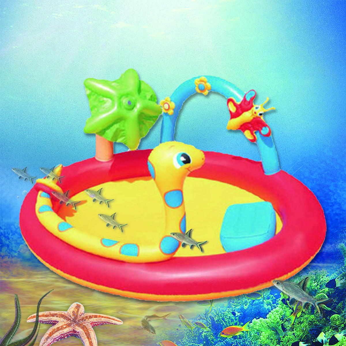 192x150x88cm-PVC-Inflatable-Swimming-Pool-Children-Kids-Outdoor-Safe-Water-Play-1245831