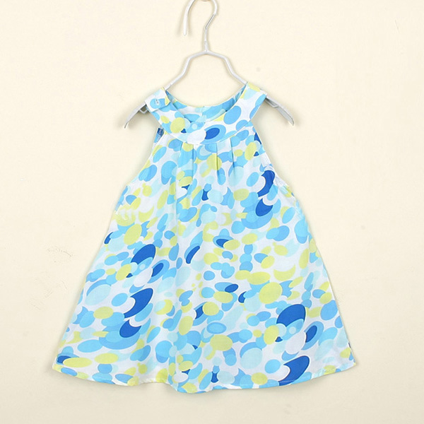 2015-Hot-Baby-Kids-Girls-Toddler-Party-Summer-Jumper-Skirt-Bottega-Veneta-Floral-Dress-980001