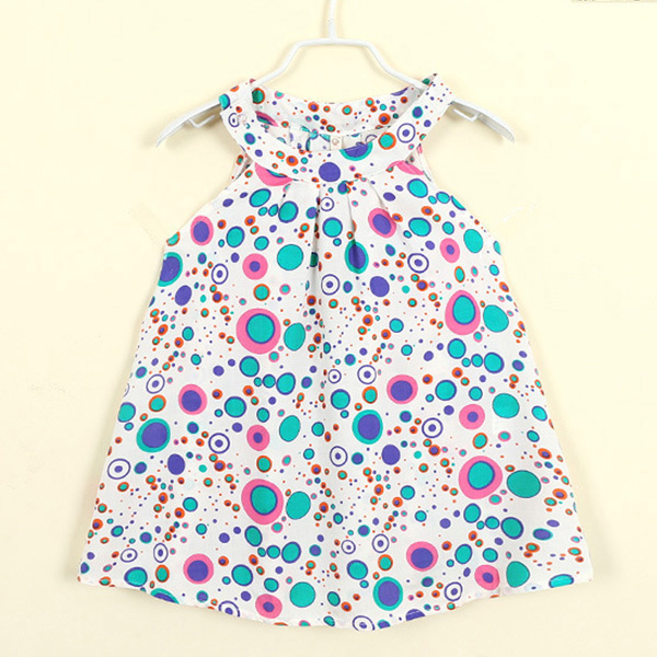 2015-Hot-Baby-Kids-Girls-Toddler-Party-Summer-Jumper-Skirt-Bottega-Veneta-Floral-Dress-980001