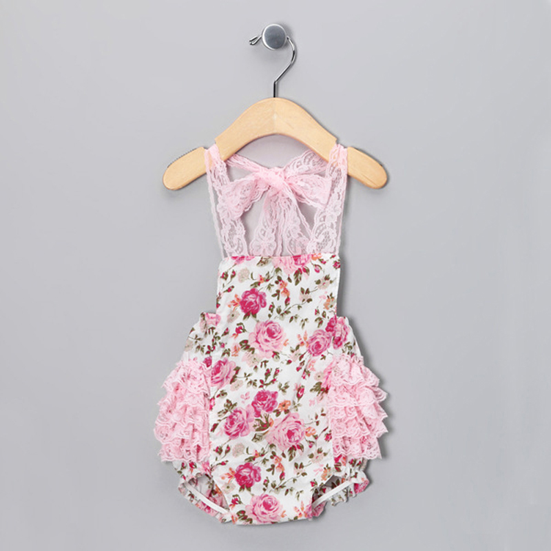 Baby-Kids-Girls-Romper-Toddlers-Short-Lace-Flower-Sets-Sunsuit-Outfit-978409