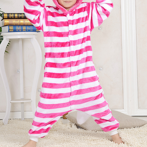 Flannel-Thickening-kids-Cute-Cartoon-Cheshire-Cat-Pajamas-Siamese-Sleepwear-1228228